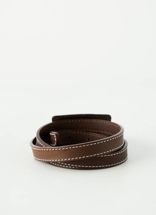 Ceinture marron KARTING femme