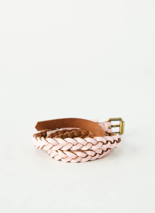 Ceinture réglable rose MARESE femme