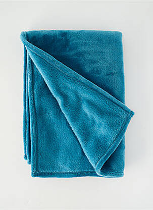 Plaid tissage polaire bleu PETIT À PETIT enfant