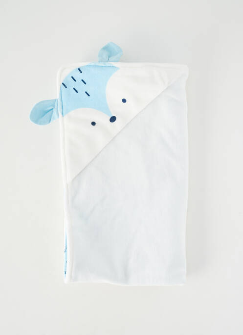 Drap de bain blanc P'TIT BISOU enfant