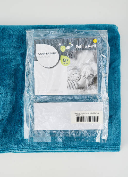 Plaid bleu PETIT À PETIT enfant