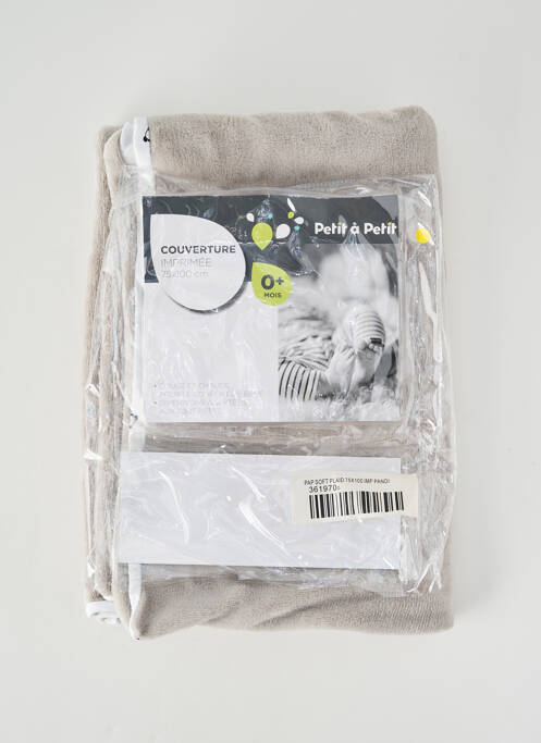 Plaid gris PETIT À PETIT enfant