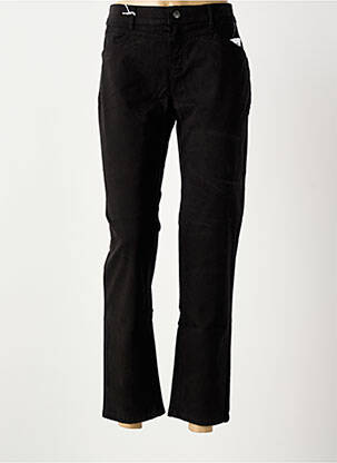 Jeans coupe slim taille normale taille normale noir ANNA MONTANA femme