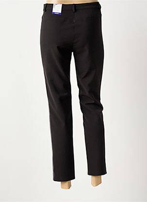 Pantalon 7/8 coupe chino taille normale noir FRANK WALDER femme