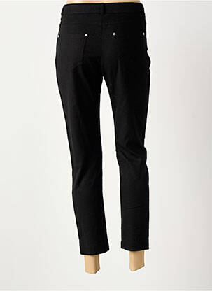 Pantalon 7/8 stretch taille normale noir GUY DUBOUIS femme