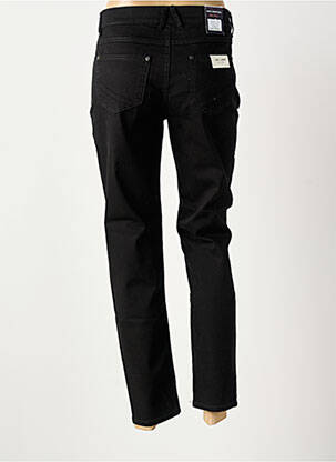 Jeans coupe slim stretch taille normale noir ANNA MONTANA femme