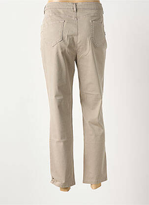 Jeans coupe slim stretch taille normale beige ANANKE femme
