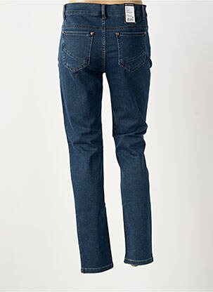 Jeans coupe slim stretch taille normale bleu ANNA MONTANA femme