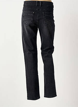 Jeans coupe slim broderie rivets taille normale noir ANNA MONTANA femme