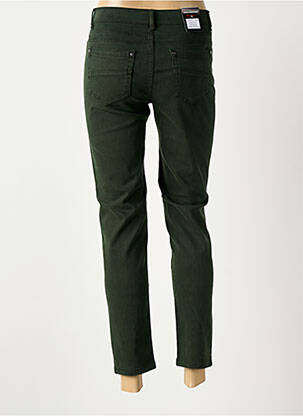 Jeans coupe slim broderie rivets taille normale vert ANNA MONTANA femme