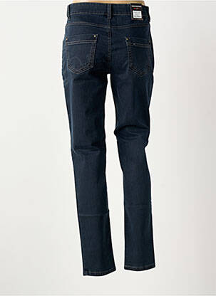 Jeans coupe slim stretch taille normale bleu ANNA MONTANA femme