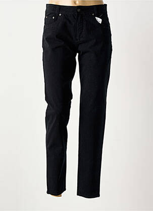 Jeans coupe slim stretch taille normale noir ANNA MARIA femme