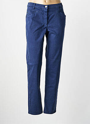 Pantalon droit stretch taille normale bleu BETTY BARCLAY femme