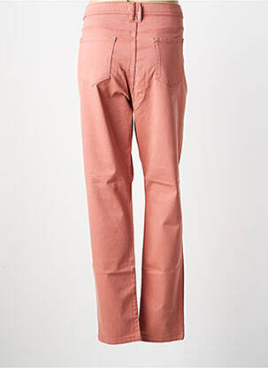 Pantalon droit stretch taille normale rose FUEGO WOMAN femme