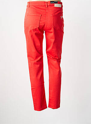 Pantalon slim tissage popeline taille normale rouge BETTY BARCLAY femme