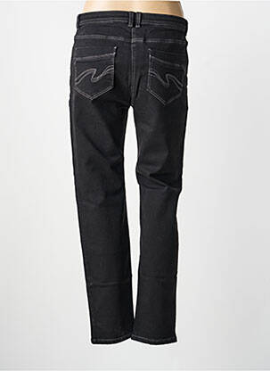 Jeans coupe droite stretch taille normale noir BARBARA LEBEK femme