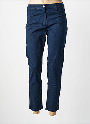 Pantalon 7/8 stretch taille normale bleu BETTY BARCLAY femme