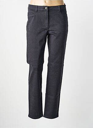 Pantalon droit stretch taille normale gris BARBARA LEBEK femme
