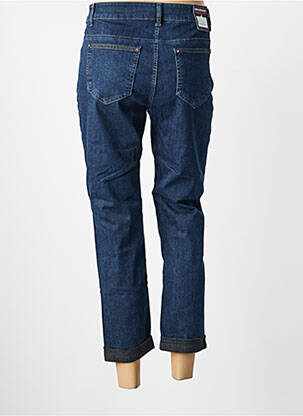Jeans coupe slim stretch taille normale bleu ANNA MONTANA femme