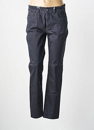 Pantalon droit stretch taille normale gris ANNA MONTANA femme