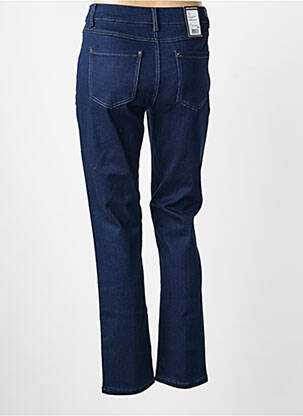 Jeans coupe droite stretch taille normale bleu ANNA MONTANA femme