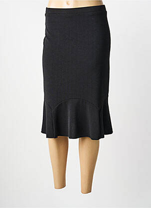 Jupe mi-longue stretch noir MERI & ESCA femme