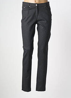 Pantalon slim stretch taille normale gris GUY DUBOUIS femme