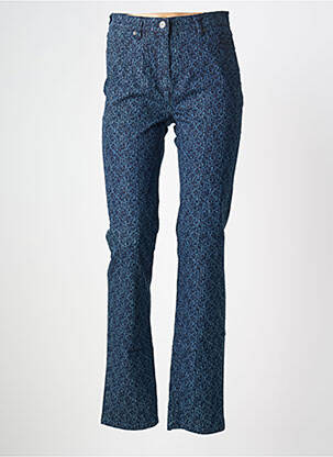 Jeans coupe slim stretch taille normale bleu TONI femme