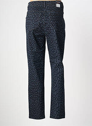 Jeans coupe slim stretch taille normale noir ANNA MONTANA femme