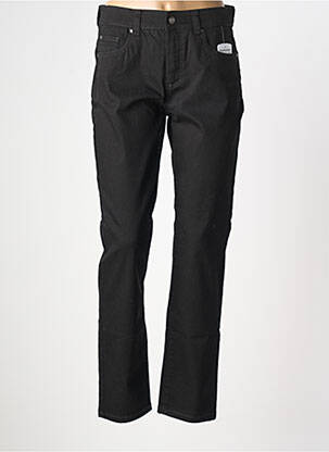 Jeans coupe slim stretch taille normale noir ANNA MONTANA femme