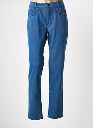 Jeans coupe slim taille normale taille normale bleu ANNA MONTANA femme