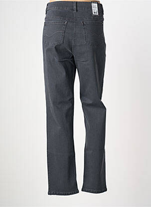 Jeans coupe slim stretch taille normale noir ANNA MONTANA femme