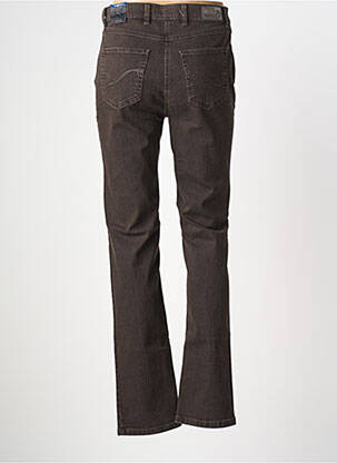 Jeans coupe slim stretch taille normale marron TONI femme