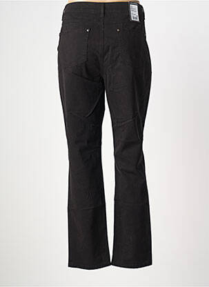 Pantalon slim stretch taille normale noir ANNA MONTANA femme