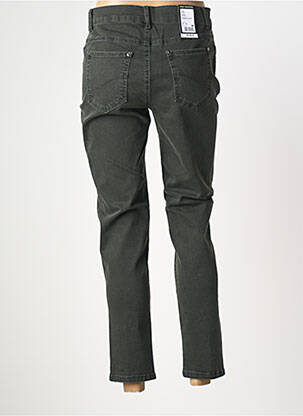 Jeans coupe slim stretch taille normale noir ANNA MONTANA femme