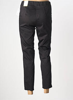 Pantalon 7/8 stretch taille normale noir FRANK WALDER femme