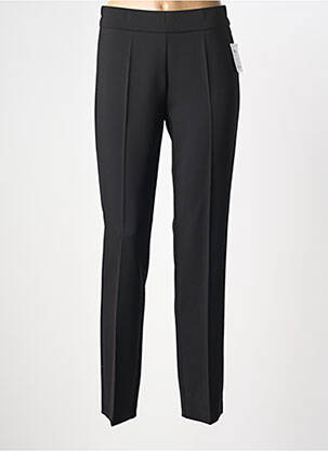 Pantalon slim taille élastique taille normale noir FRANK WALDER femme