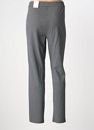 Pantalon droit stretch taille normale noir FRANK WALDER femme
