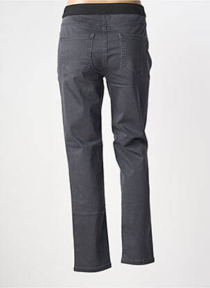 Jeans coupe slim broderie rivets taille normale noir ANNA MONTANA femme
