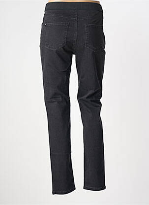 Pantalon slim taille élastique taille normale noir ANNA MONTANA femme