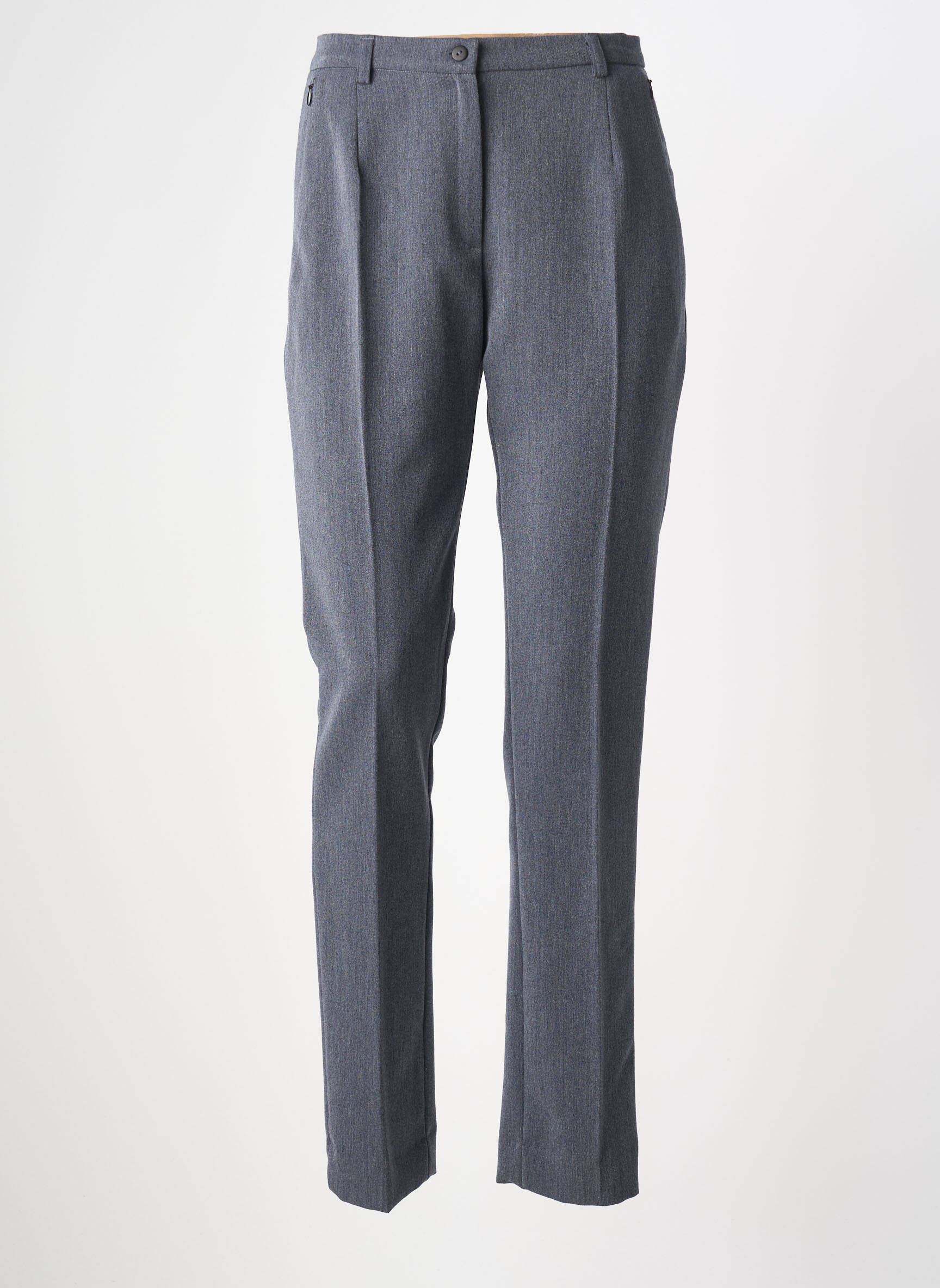Pantalon slim stretch taille normale gris GUY DUBOUIS femme