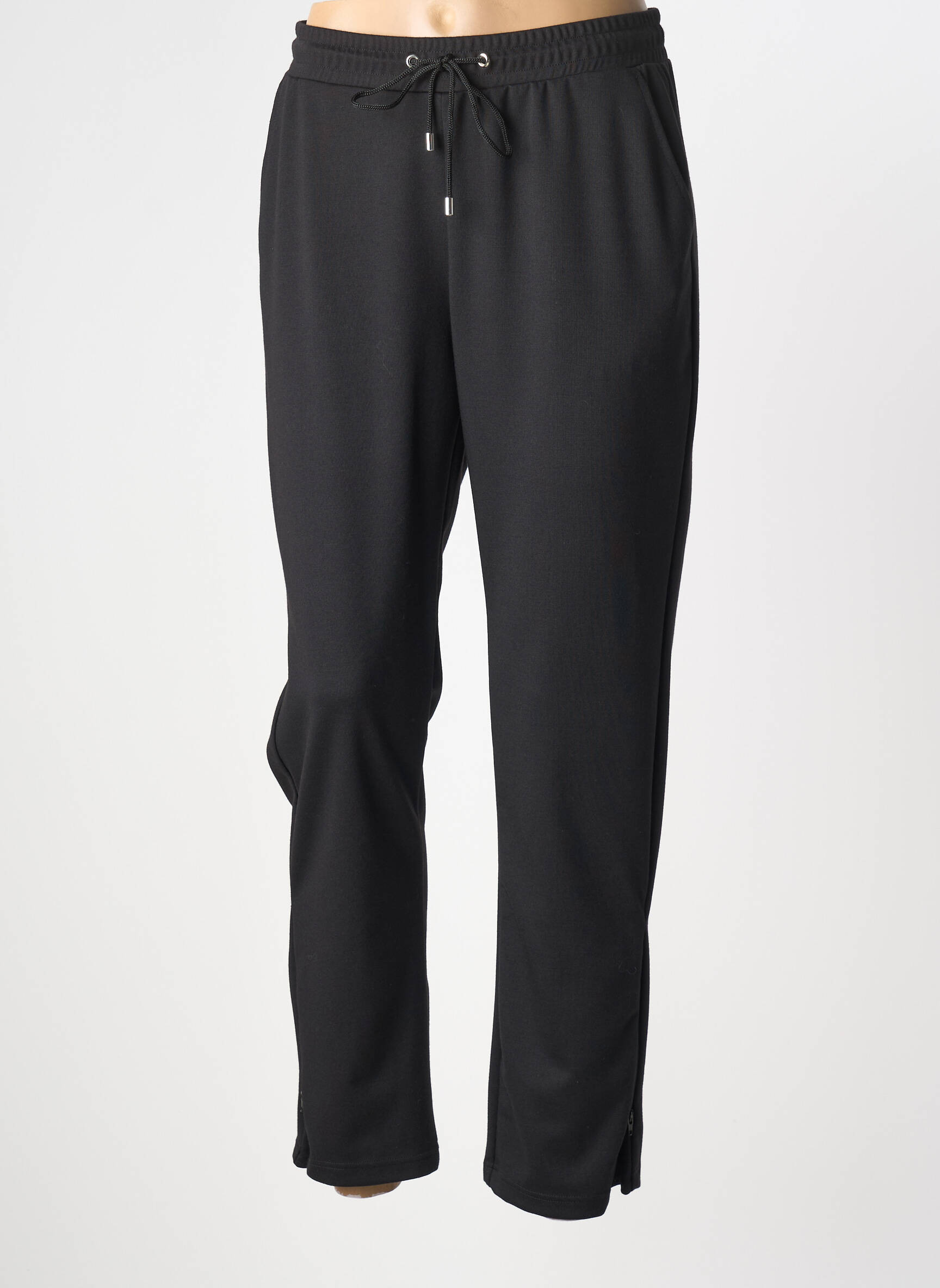 Pantalon droit stretch taille normale noir MERI & ESCA femme