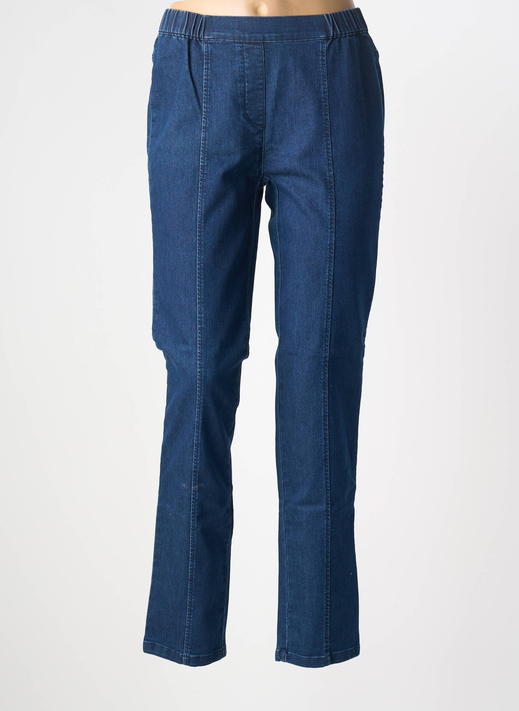 Jegging tissage denim taille normale bleu FRANK WALDER femme