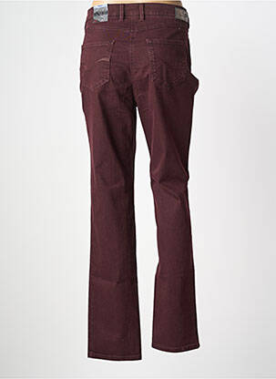 Jeans coupe droite stretch taille normale violet TONI femme