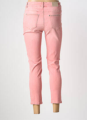 Pantalon 7/8 stretch taille normale rose ANANKE femme