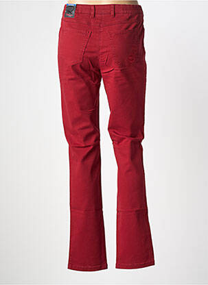Pantalon droit stretch taille normale rouge TONI femme