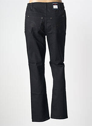 Jeans coupe droite stretch taille normale noir ANNA MONTANA femme