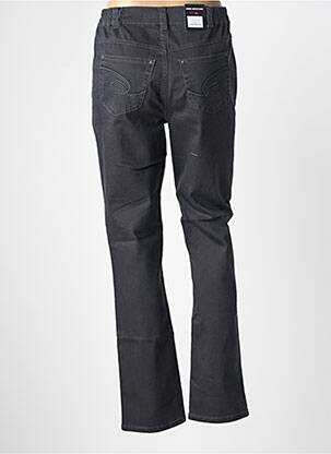 Jeans coupe droite stretch taille normale noir ANNA MONTANA femme