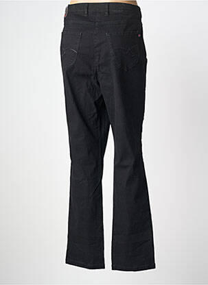 Jeans coupe droite stretch taille normale noir TONI femme