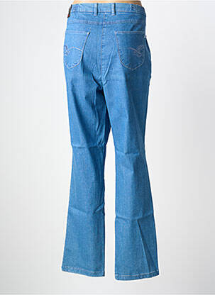 Jeans coupe droite stretch taille normale bleu TONI femme